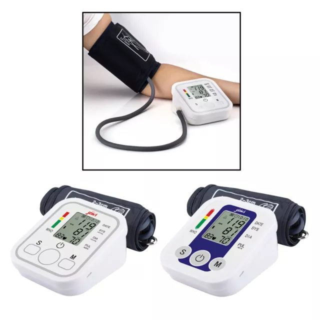 Automatic Upper Arm Blood Pressure Monitor/Digital BP Cuff Machine Pulse Tester