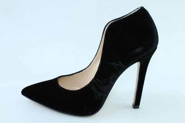 chaussures femme ISLO - 39 EU - escarpins noir velours DR089