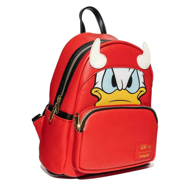 DISNEY LOUNGEFLY DEVIL Donald Duck Cosplay Backpack 69.99 PicClick