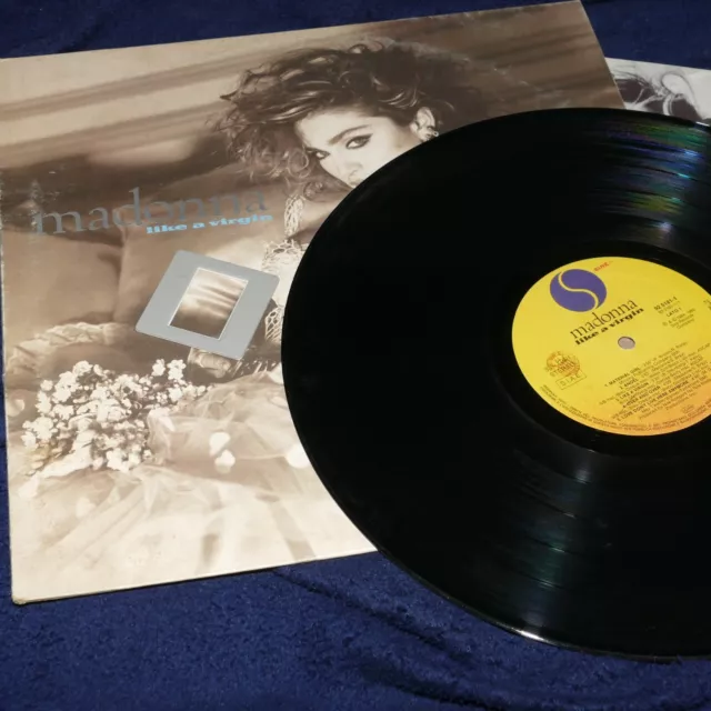 MADONNA  like a virgin Dischi vinile 33 giri lp  release old