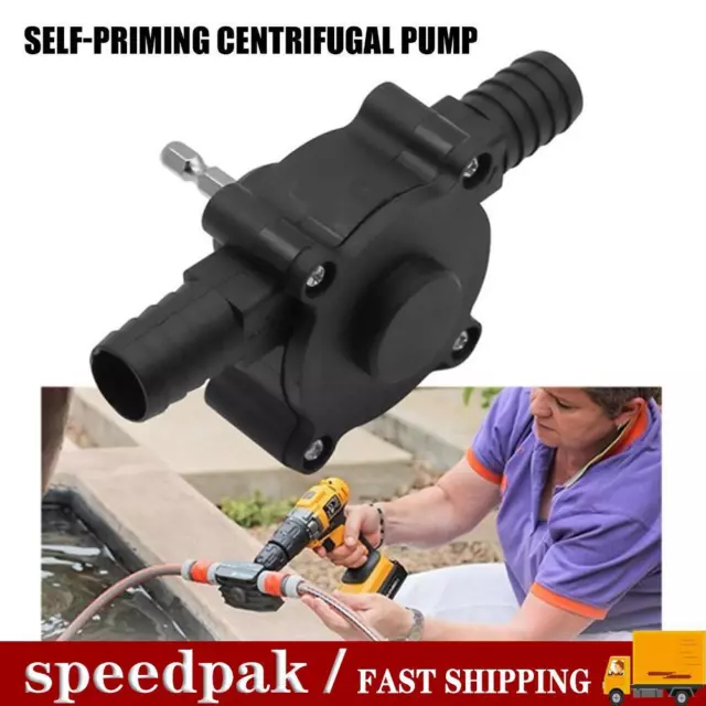 HEAVY DUTY SELF-PRIMING Electric Drill Powered Water Transfer Pump ...