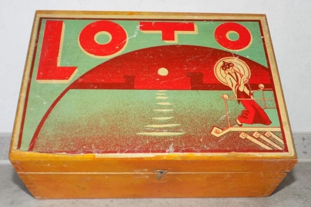 JOUET ANCIEN - Loto instructif des départements français - années 30/50 EUR 40,00 - FR