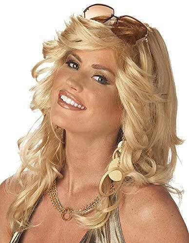California Costumes - Feathered Discorama Mama Adult Wig - Costume Accessory