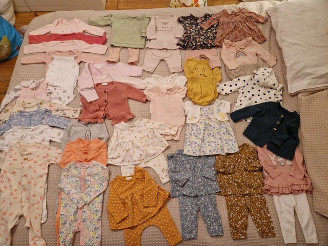 Baby Girl Clothes Bundle 0-3 Months