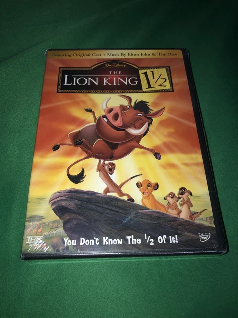 The Lion King 1 1/2 - 2-Disc DVD Set - 2004 Walt Disney - Elton John - Tim Rice