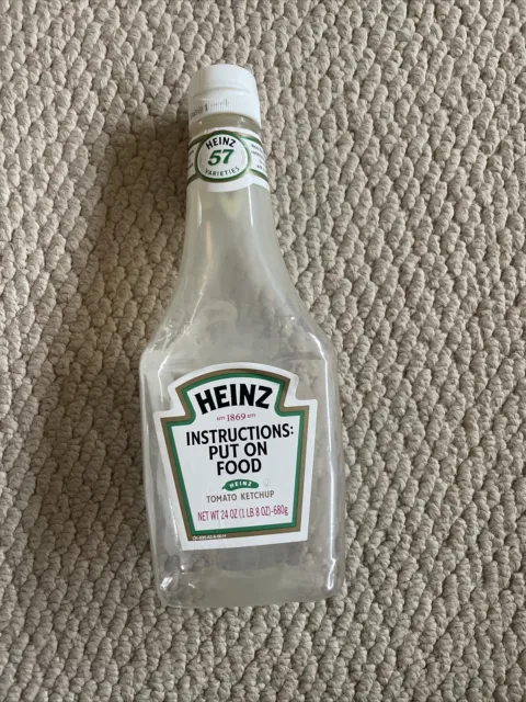 Funny Vintage Heinz Ketchup Bottle