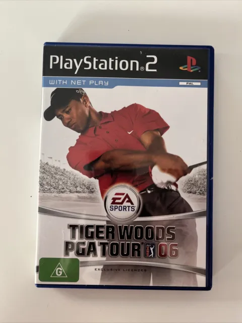 Tiger Woods PGA Tour 06 (Playstation 2 PS2) With Manual