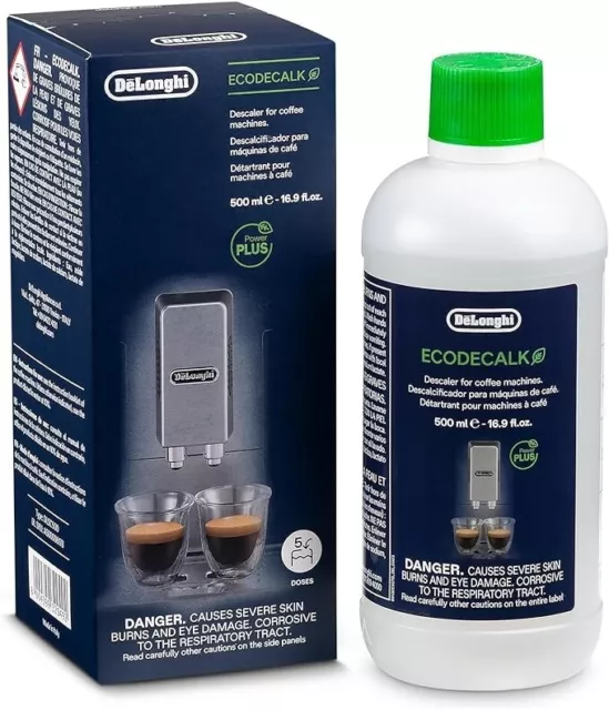 De Longhi Ecodecalk DLSC500 Natural Descaler for Coffee Machines 500ML Pack