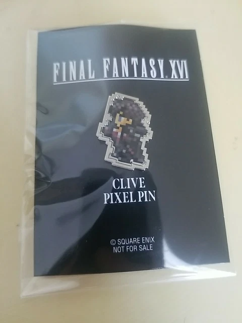 PAX West 2023 Final Fantasy XVI Clive Pixel Pin Panel Exclusive
