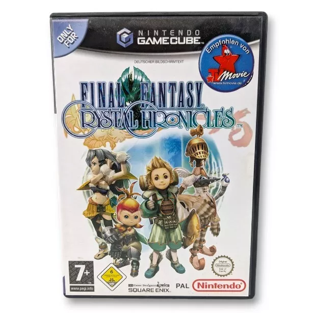 Final Fantasy Crystal Chronicles / Ohne Anleitung / Nintendo GameCube / CD Gut