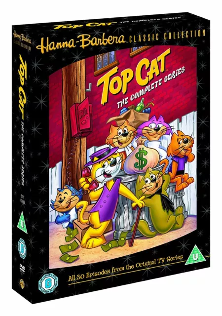 Top Cat Complete Series Collection Hanna Barbera 5 Discs Dvd Box Set R4 "New"