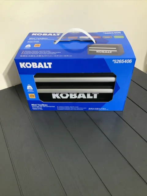 Kobalt mini tool box, New colors, kobalt mini tool box