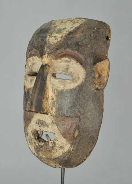 Powerfull  BOA Pongdudu Warrior Mask Congo Drc African Tribal Art 1213 3