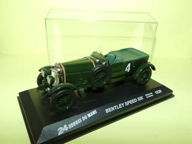 BENTLEY SPEED SIX N°4 LE MANS 1930 ALTAYA 1:43 Arrivée 1er