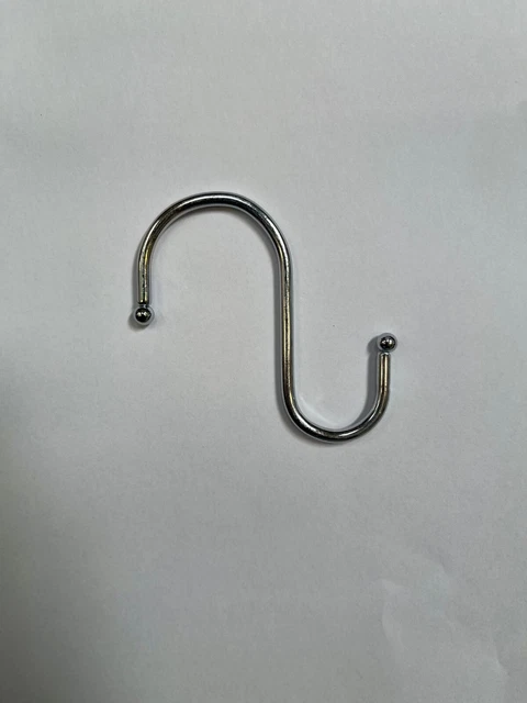 S Hook Stainless Steel 10-100 Pcs Kitchen Metal Utensil Clothes Hanger Hooks UK