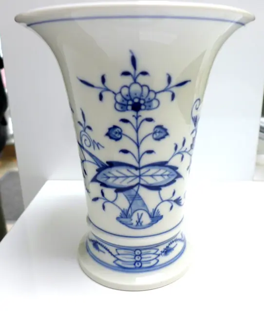 Meissen  Zwiebelmuster große  Vase 2.Wahl  Höhe 20 cm selten