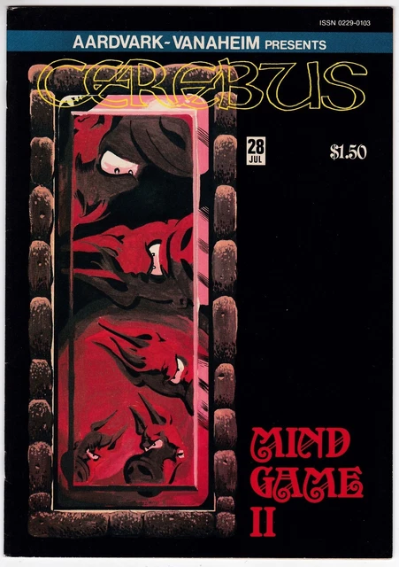 Cerebus #28 VF+ 8.5 Aardvark-Vanaheim Dave Sim 1981 Underground Comics