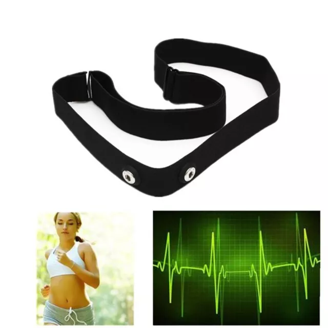 Adjustable Polar Sport Garmin Wahoo Strap Band Heart Rate Monitor Chest Belt