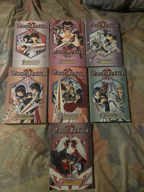 Buso Renkin Manga Vols 1 - 6 & 9 (TRACKED Postage)