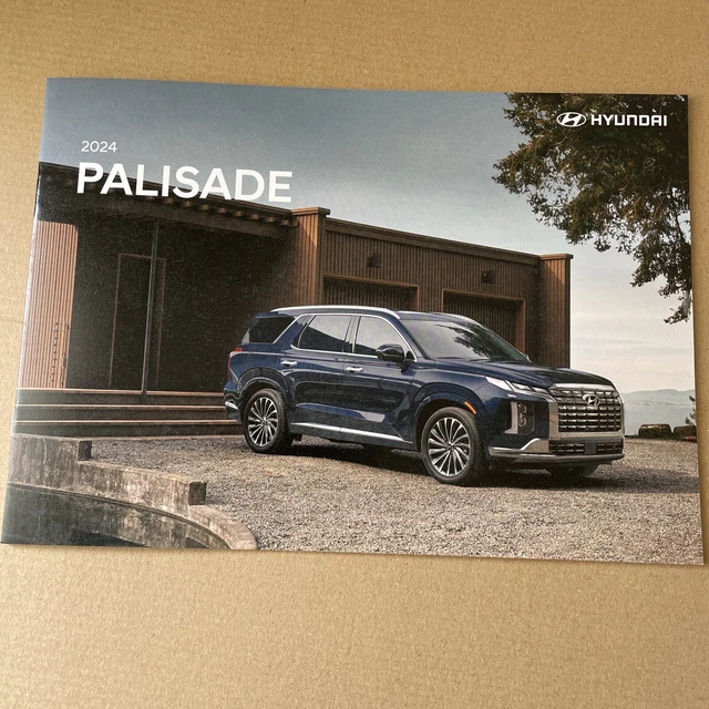 HYUNDAI 2024 PALISADE Brochure Mint New Updated 2024 AWD Ground Adv