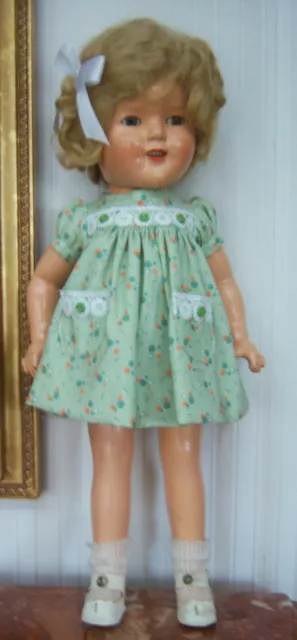 Dress & Bow for 16"Shirley Temple-DOLL NOT INCLUDED