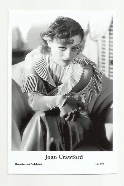 (Bx24) Joan Crawford Swiftsure Photo Postcard (24/194)) Filmstar Pin Up Glamour