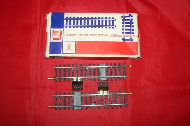 Jouef 1024 Ho Boite Complémentaire Pour Pont Tournant Rails Acier Neuf Boite A77850