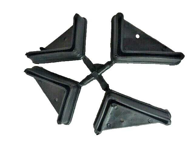 Piedini Nylon Per Scaffali Angolari 35x35 - Confezione Da 10 Pezzi | Regolabili - Foto 7