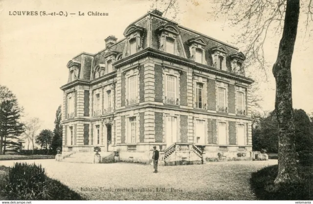 12948 cpa 95 Louvres - Le Château