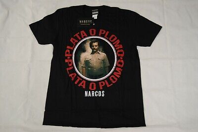 Narcos Plata O Plomo Pablo Escobar T Shirt New Official Tv Series Show Drama