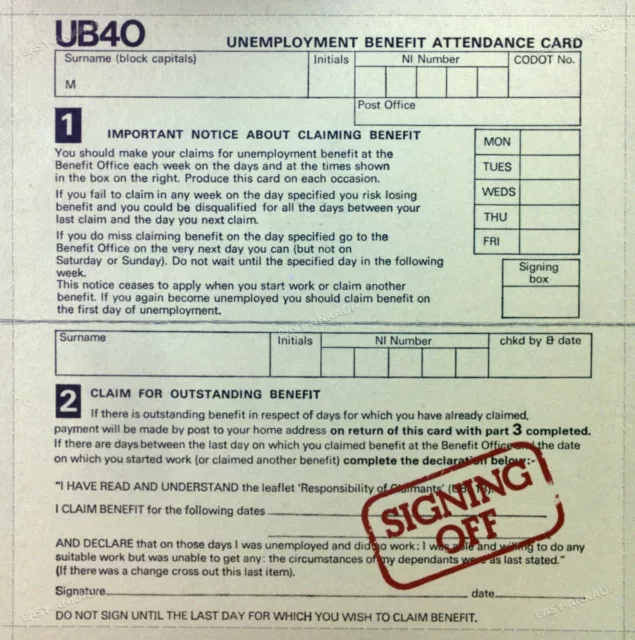 UB40 - Signing Off 2LP (VG+/VG+) '