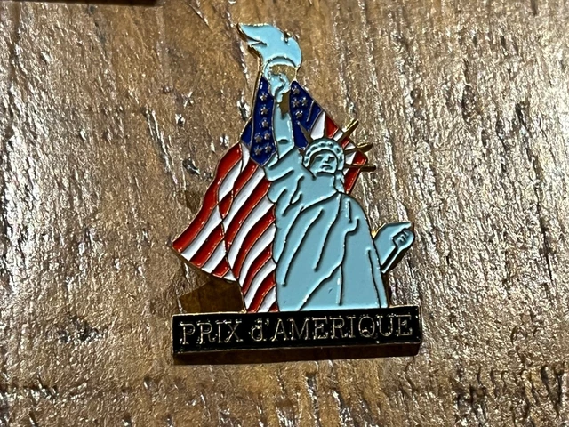 T07 Pins SULKY CHEVAL PRIX D'AMERIQUE 1992 Starpin's Vintage Lapel Pin