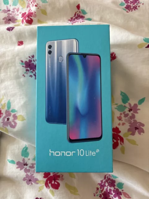 Huawei Honor 10 Lite - 64GB - Sapphire Blue (Unlocked) (Kit with Blue Case)