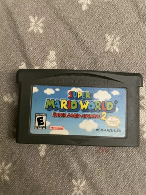 SUPER MARIO WORLD: Super Mario Advance 2 (Game Boy Advance, 2002) GBA ...