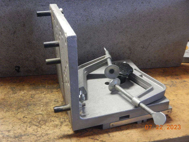 Older Universal Table Saw Fixture Tenon Jig Woodworking Tool