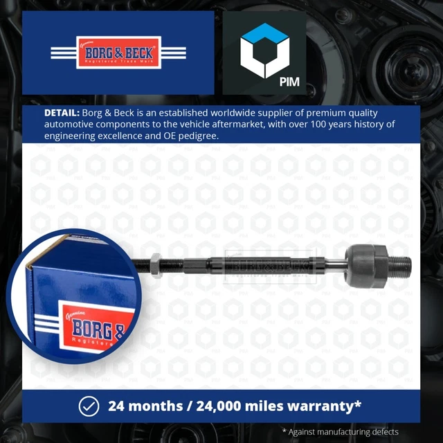 Inner Rack End fits HONDA JAZZ Mk2 1.3 Left 02 to 08 L13A1 Tie Rod Joint B&B New