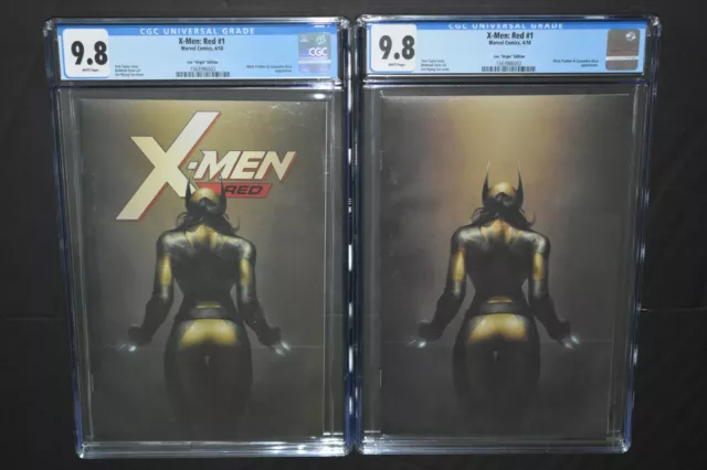 X-MEN Red #1 Jee Hyung 1:3000 and 1:600 Variants CGC 9.8