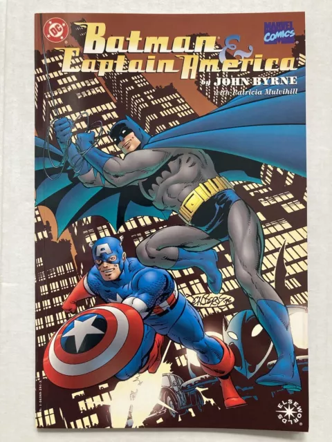 Batman & Captain America #1 John Byrne 1996 Dc Marvel Elseworlds One-Shot Vf/Nm