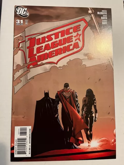 JUSTICE LEAGUE OF AMERICA #31  DC Comics 2009, NM