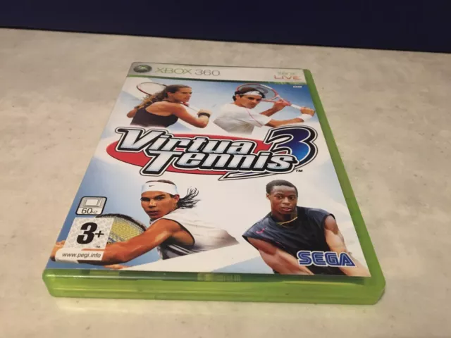 Virtua Tennis 3 Xbox 360 Edition Fr Pal Complet