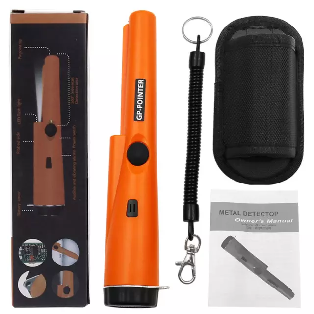 Metal Detector Pin Pointer Professional Underground HandHeld Waterproof GP-Point