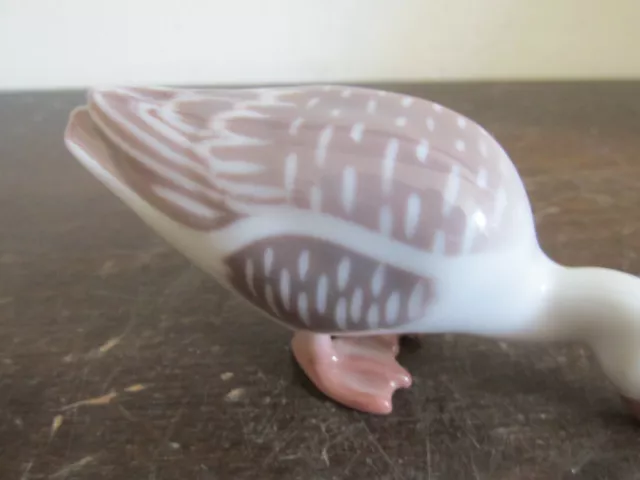 BG Bing & Grondahl Copenhagen Denmark Porcelain Goose Duck Bird # 1902 3