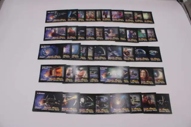 1993 Skybox Star Trek Deep Space Nine Collector Set 48 Card Lot Ml1749