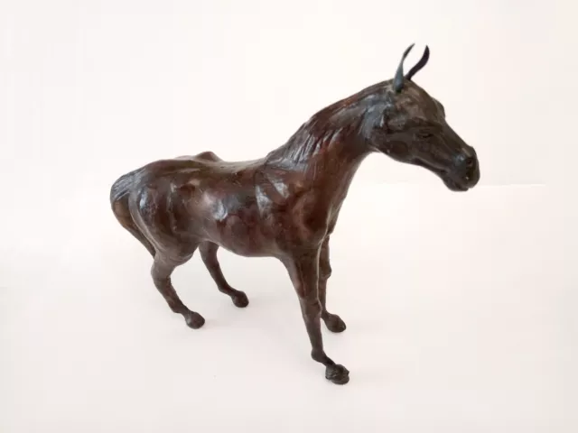 Vintage Leather Horse From Around The 1960s