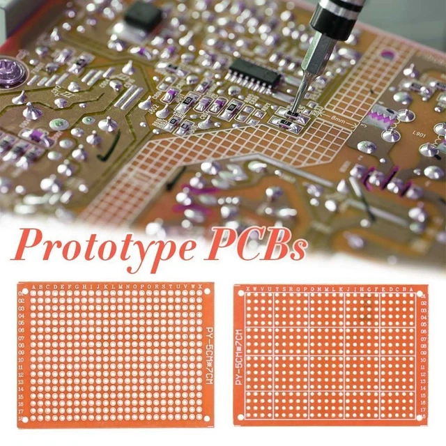 Bricolage Jaune PCB de prototypage Prototype PCB Circuit imprimé Double côté