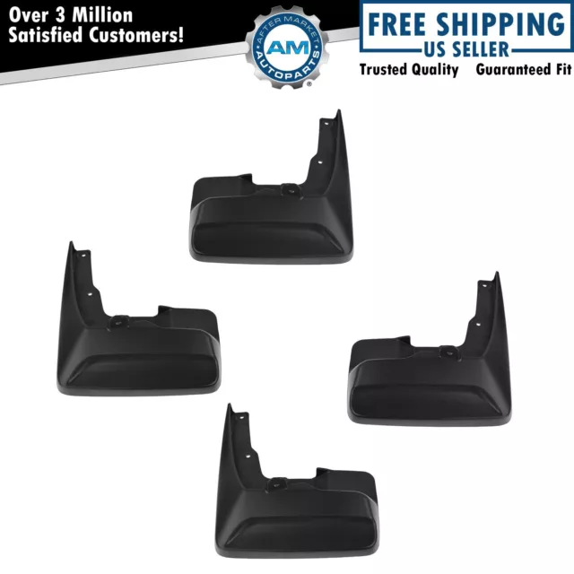 OEM PT769-08110 Splash Guard Mud Flap Plastic Set of 4 For 11-14 Toyota Sienna