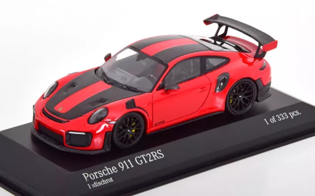 1:43 Minichamps Porsche 911 (991/2) GT2 RS rot 2018