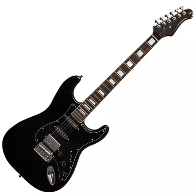 Stagg SES-60 BLK E-Gitarre Strat Style