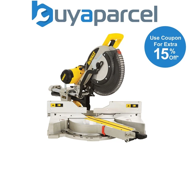 DEWALT DWS780-LX DWS780 Sliding Compound Mitre Saw 305mm 1675W 110V ...
