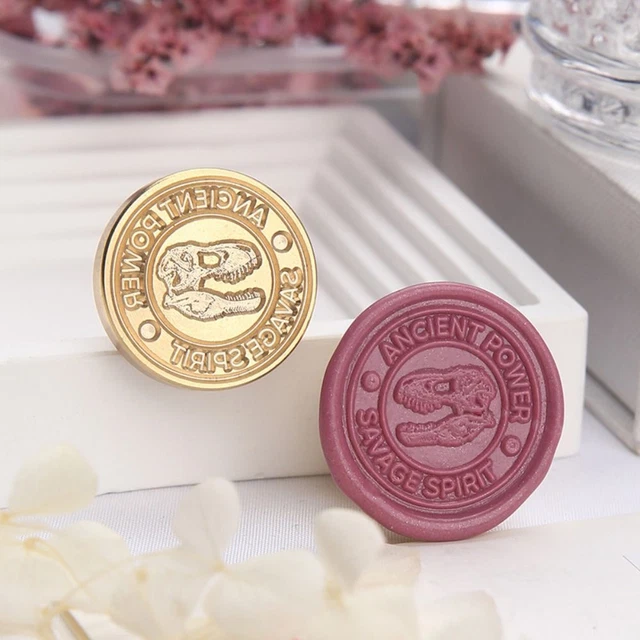 Scrapbook Decoration Wax Seal Stamp Fire Paint Seal Stamp Embossed Stamp